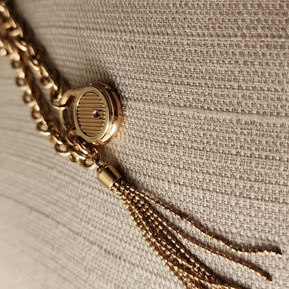 Michael Kors Rose Gold-Tone Steel Padlock Chain Bracelet, Pre-Owned - Picture 4 of 8